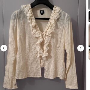 Vintage Tommy Hilfiger Flagship women cotton shirt- Medium